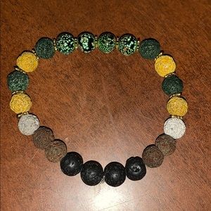 Lava bead bracelet
